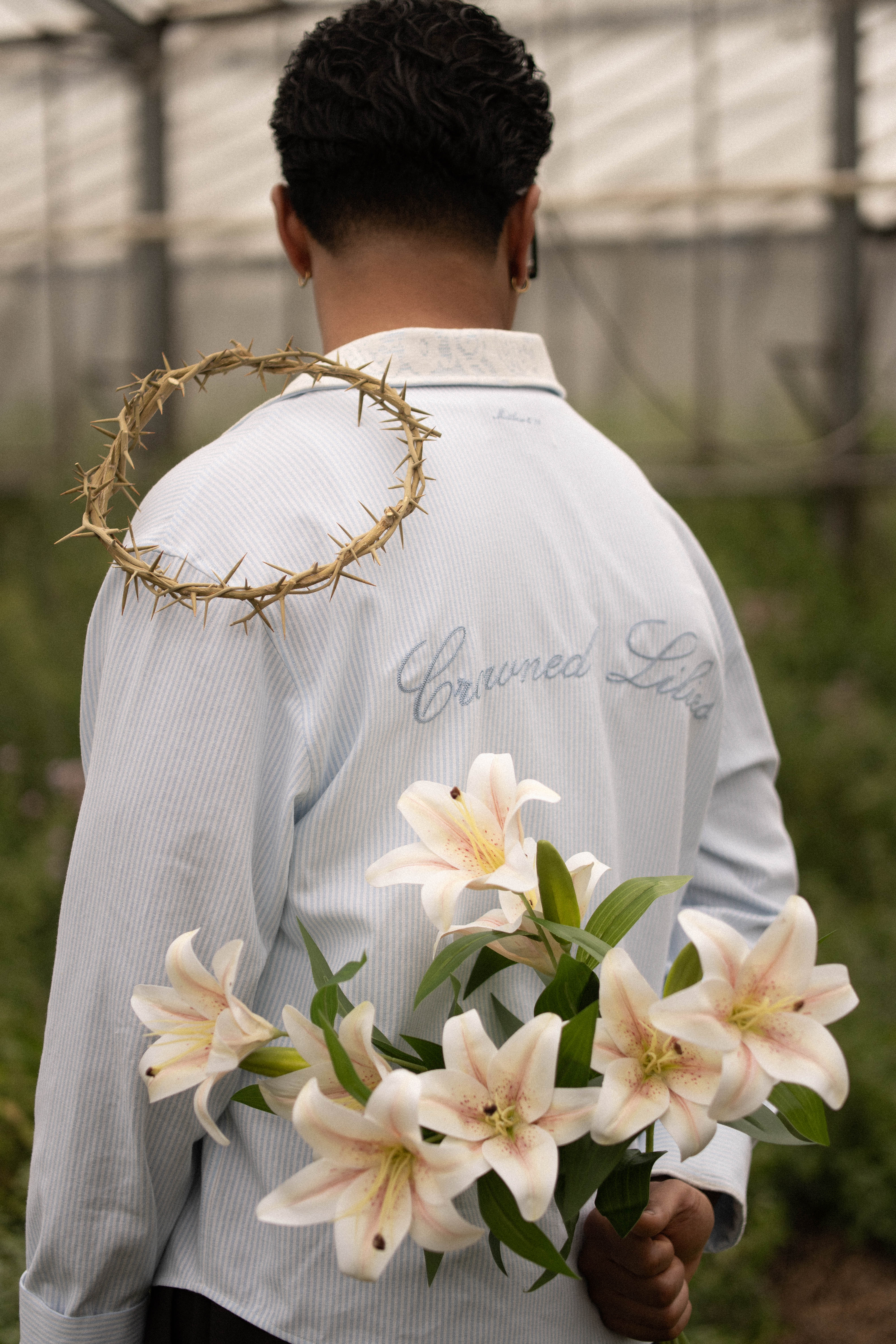 "CROWNED LILIES" SHIRT