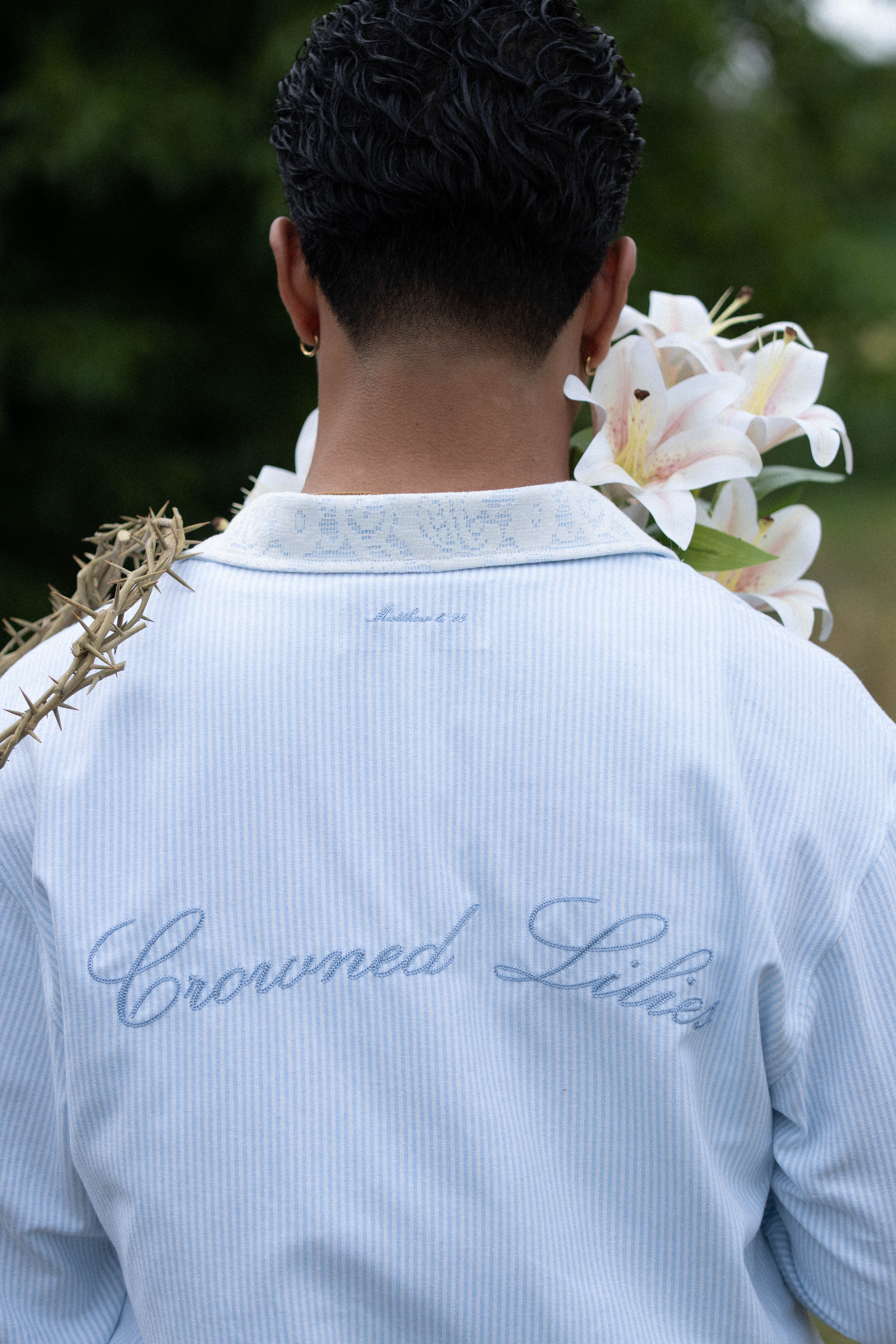 "CROWNED LILIES" SHIRT
